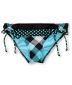 Hobie Check Out Adjustable Hipster Bikini Bottom
