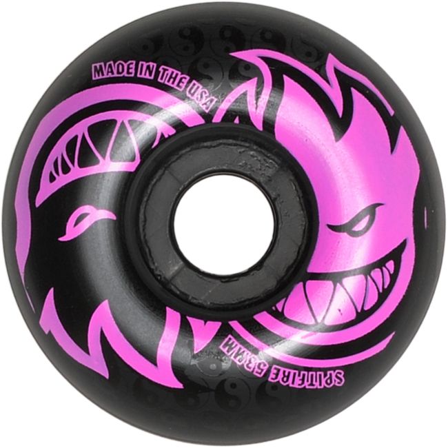 Spitfire Eternal Black & Purple 53mm Skateboard Wheels
