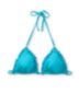 Hobie Beach Stop Color Me In Turquoise Triangle Bikini Top