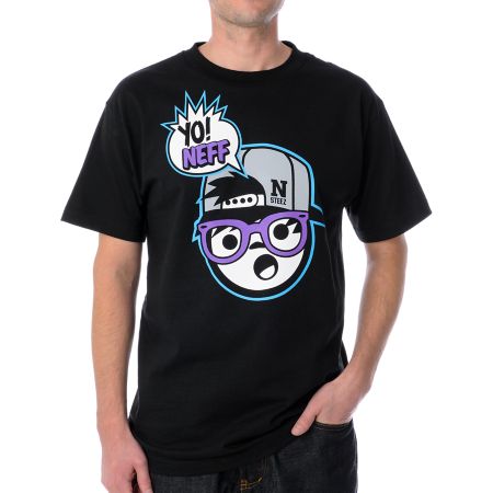 Neff Yo Neff Black Tee Shirt
