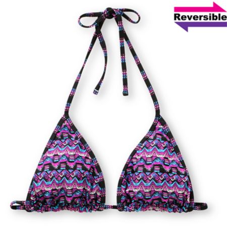 Shi Cozumel Purple Reversible Bikini Top