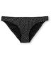 Shi Black Basic Dot Cheeky Bikini Bottom