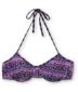 Shi Cozumel Purple Underwire Halter Bikini Top