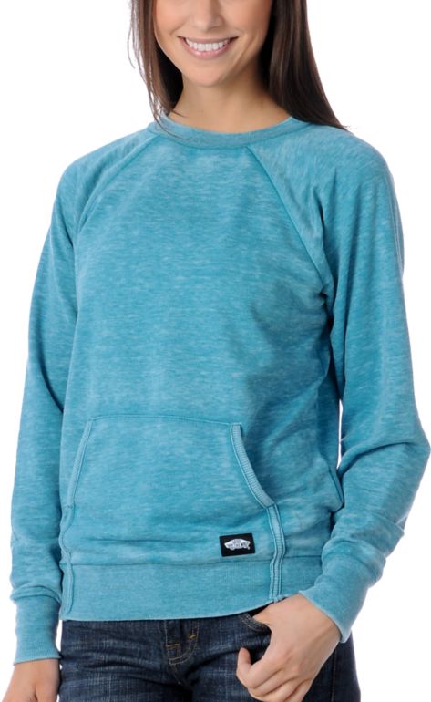 Vans Motion Teal Crewneck Sweatshirt