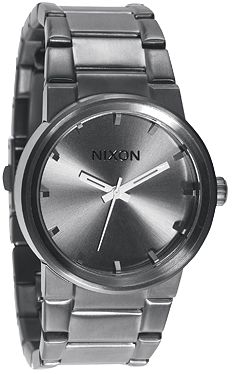 Nixon Cannon Gunmetal Analog Watch