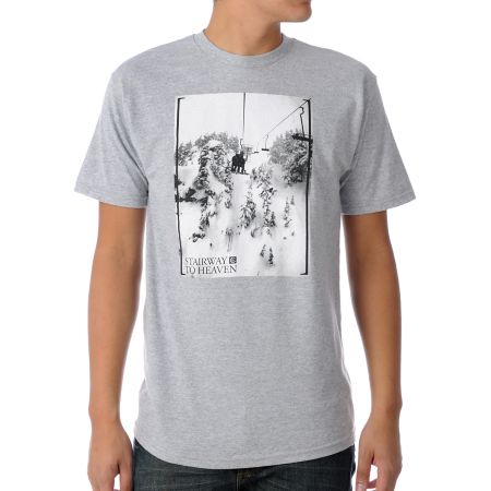 Casual Industrees Stairway Grey Tee Shirt