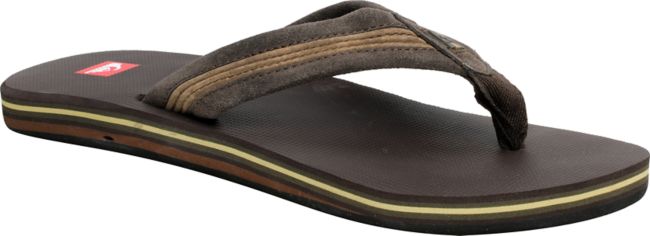 Quiksilver Oulse Brown & Olive Brown Sandals