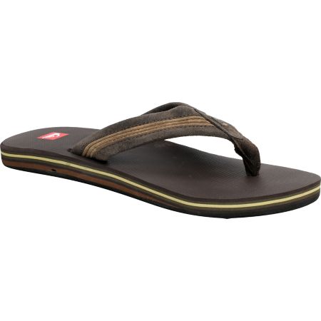 Quiksilver Oulse Brown & Olive Brown Sandals