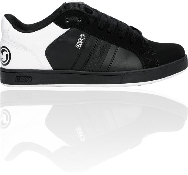 DVS Shoes Charge Black & White Nubuck Shoe