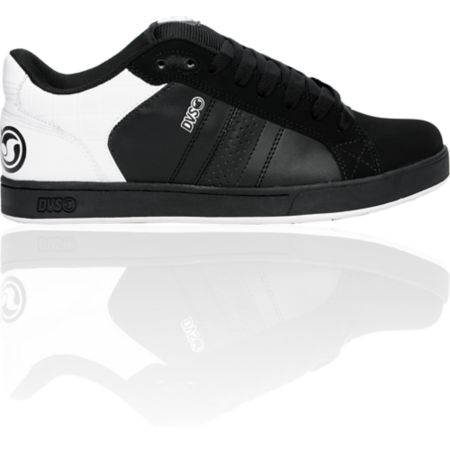 DVS Shoes Charge Black & White Nubuck Shoe