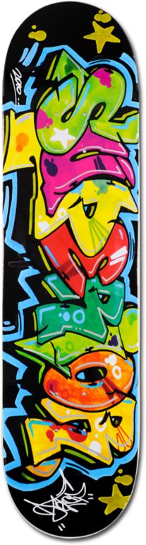 Superior Cope 2 Black 7.87 Skateboard Deck