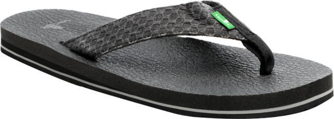 Sanuk Yogi 2 Black Beer Cozy Sandals