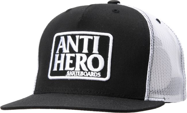 Anti-Hero Reserve Black & White Trucker Hat