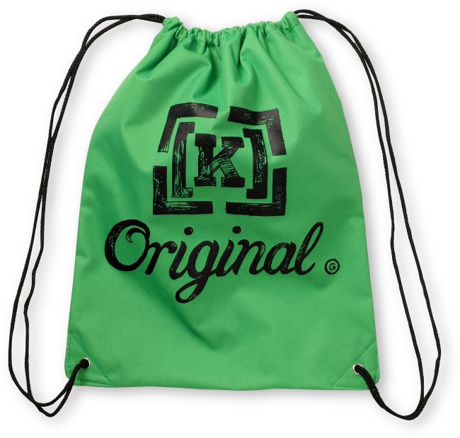 KR3W Original Green Cinch Bag