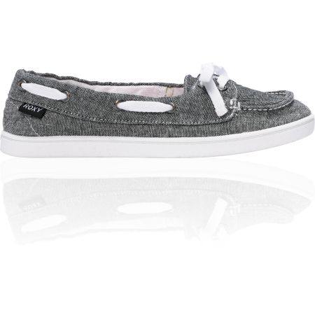 Roxy Ahoy Black Chambray Shoe