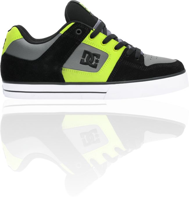 DC Pure Black, Soft Lime & Battleship Shoe