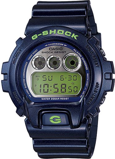 G-Shock DW6900SB-2 Navy Mirror Metallic Ltd Edition Digital Watch