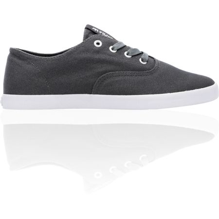 Supra Wrap Charcoal Canvas Shoe