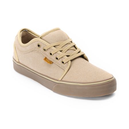 Vans Chukka Low Tan Canvas & Gum Shoe