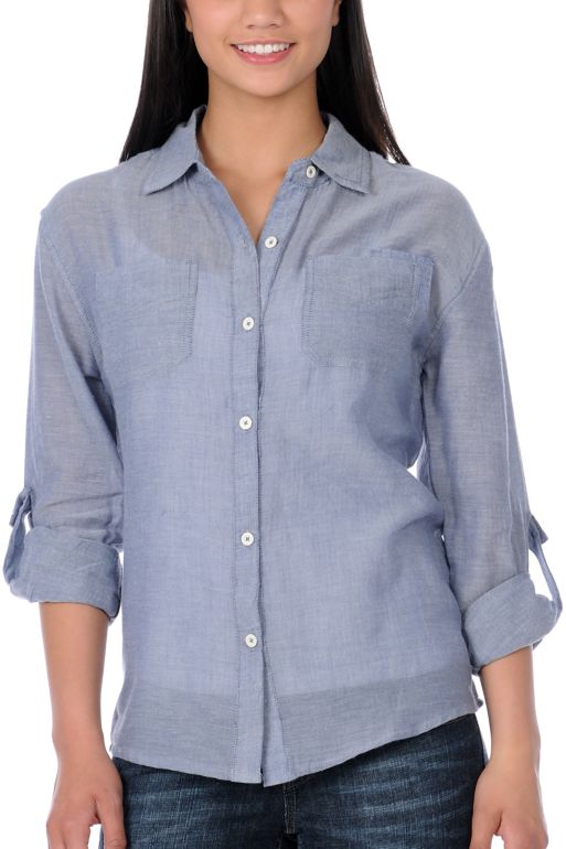 Empyre Girl Guild Chambray Woven Shirt
