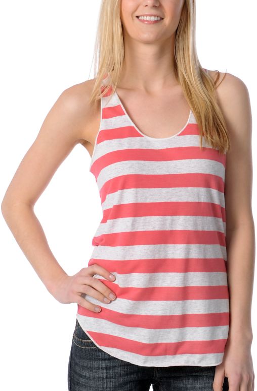 Empyre Girl Splinter Slate Rose Tank