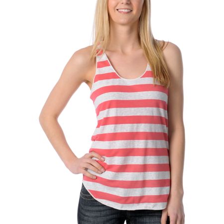 Empyre Girl Splinter Slate Rose Tank