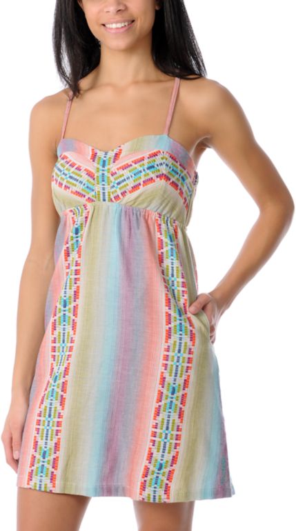 Billabong Girls Rogan Woven Dress