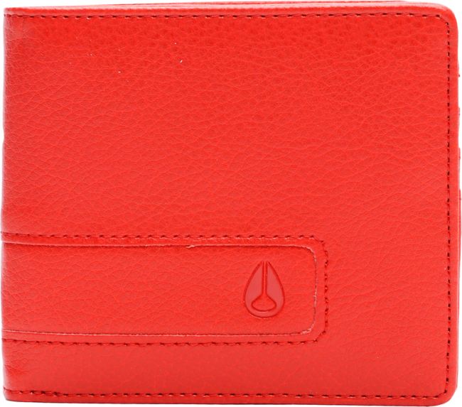 Nixon Showoff Red Pepper Bi-Fold Wallet