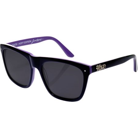 9Five Hoffart Black and Purple Cult Sunglasses