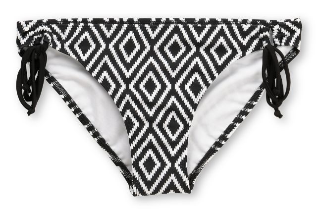 Empyre Girl Arch Tribal Black Tunnel Tie Bikini Bottom