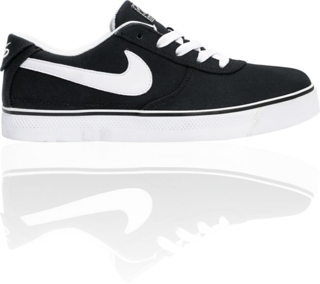Nike 6.0 Mavrk 2 Low Black & White Canvas Shoe