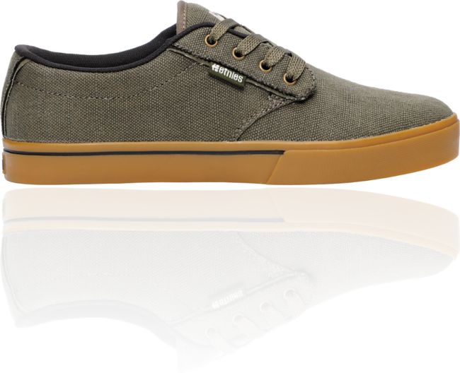Etnies Jameson Olive Canvas & Gum Shoe