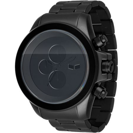 Vestal ZR-3 Minimalist Matte Black Analog Watch