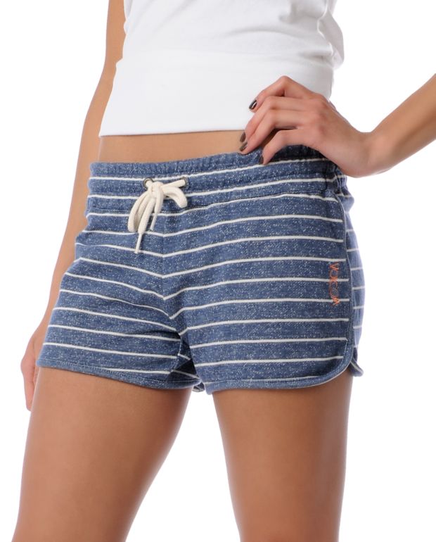 Volcom Girls Spec U Later Blue Shorts
