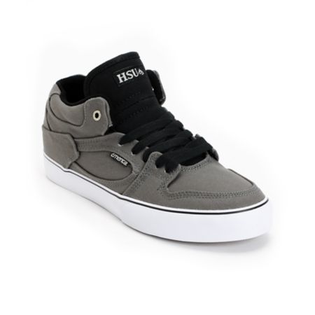 Emerica HSU Grey Canvas Skate Shoe