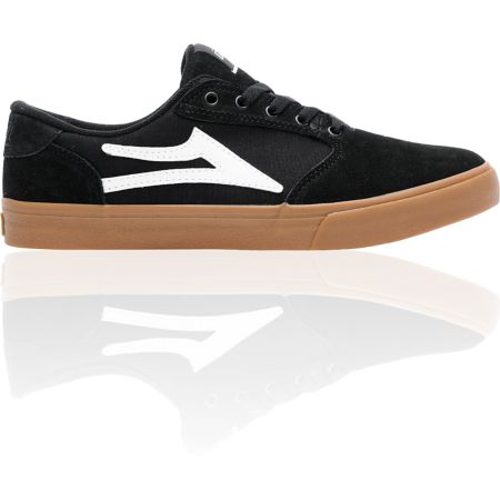Lakai Pico Black & Gum Suede Skate Shoe
