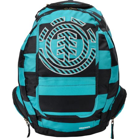 Element Girls Gamine Teal Stripe Backpack