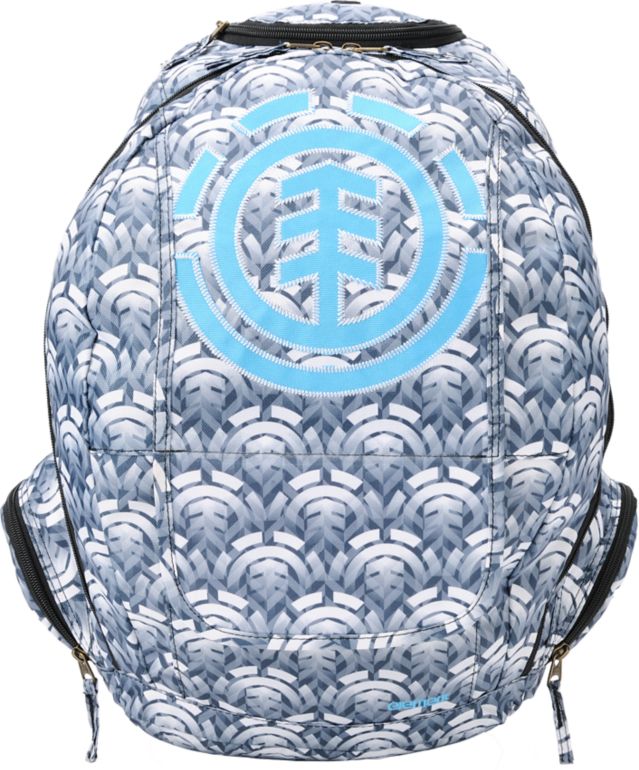 Element Girls Gamine Stacked White Backpack