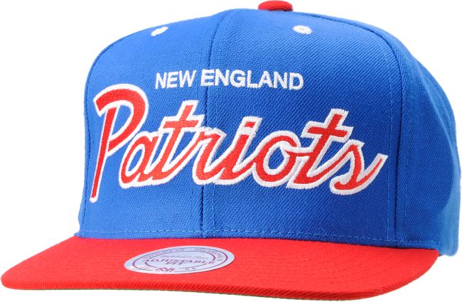 NFL New England Patriots Mitchell & Ness Snapback Hat