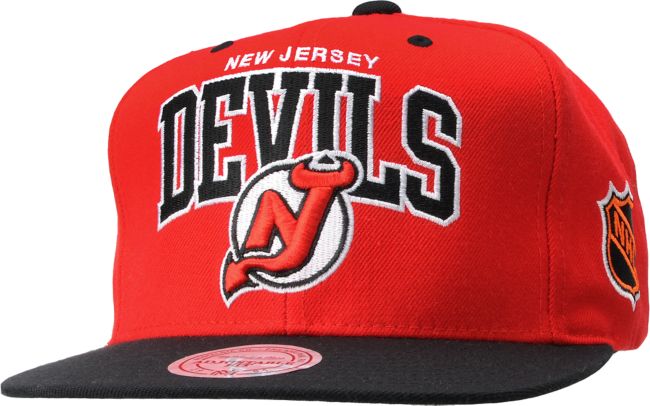 NHL Mitchell And Ness New Jersey Devils Snapback Hat