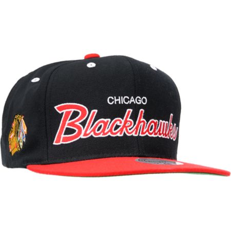 NHL Mitchell And Ness Chicago Blackhawks Snapback Hat