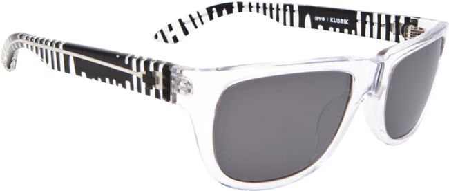Spy Sunglasses Kubrik Ken Block Signature Clear Drips Sunglasses