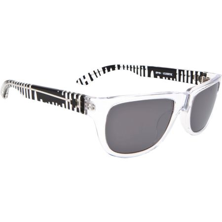 Spy Sunglasses Kubrik Ken Block Signature Clear Drips Sunglasses