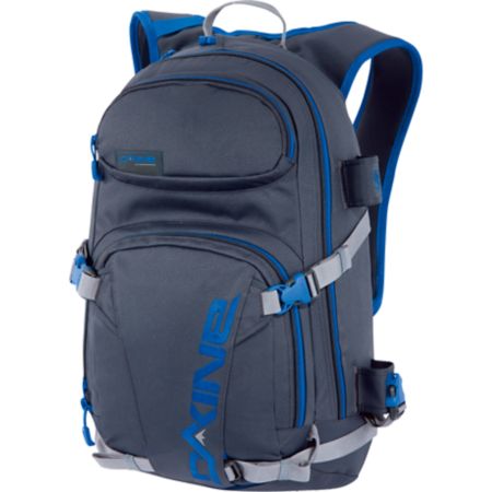 Dakine Heli Pro Grey & Blue Stencil Snow Backpack