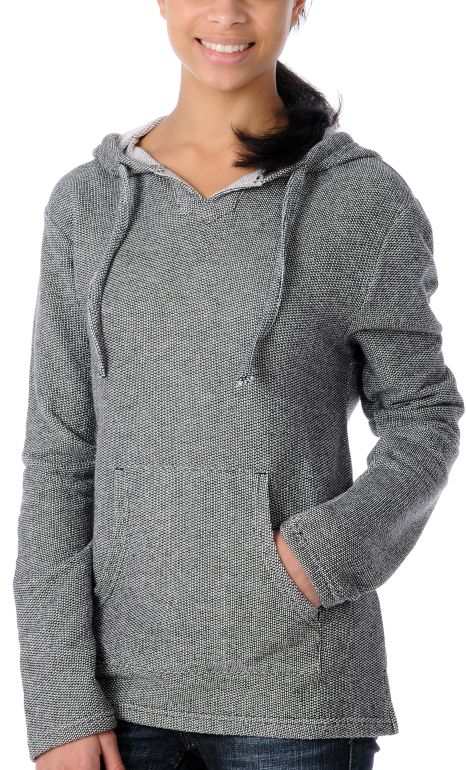 Wear Wash Repeat Girls Black Knit Poncho