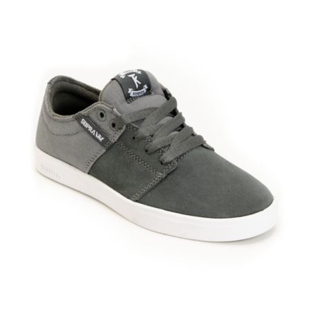 Supra TK Stacks Charcoal Skate Shoe