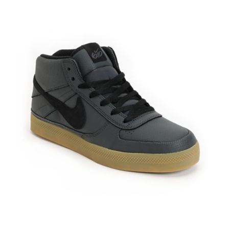 Nike 6.0 Mavrk Mid Anthracite, Black & Gum Shoe