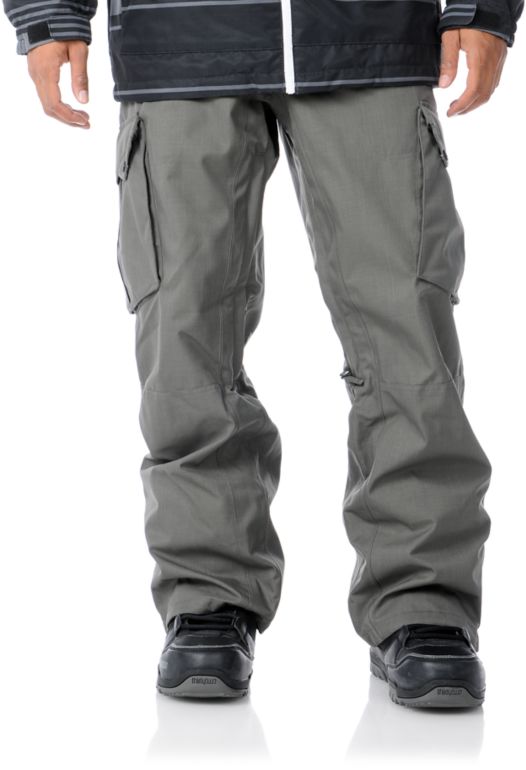 Empyre Sentinal Grey 10K 2012 Guys Snowboard Pants