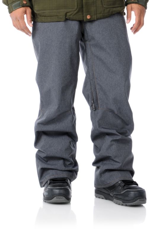 Empyre Skeletor Denim 10K 2012 Guys Snowboard Pants