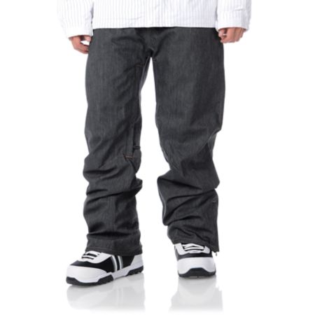Empyre Skeletor Black 10K 2012 Guys Snowboard Pants